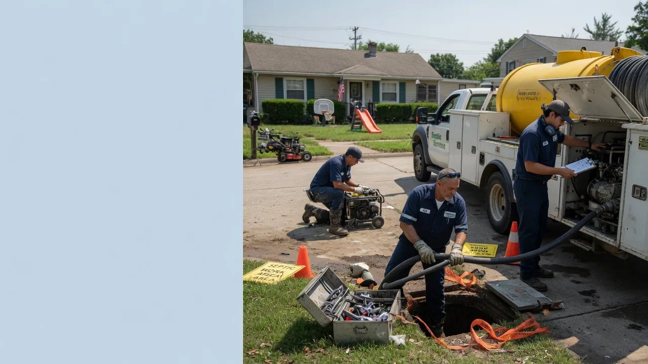 Septic Tank Pumping in Ennis, TX near me